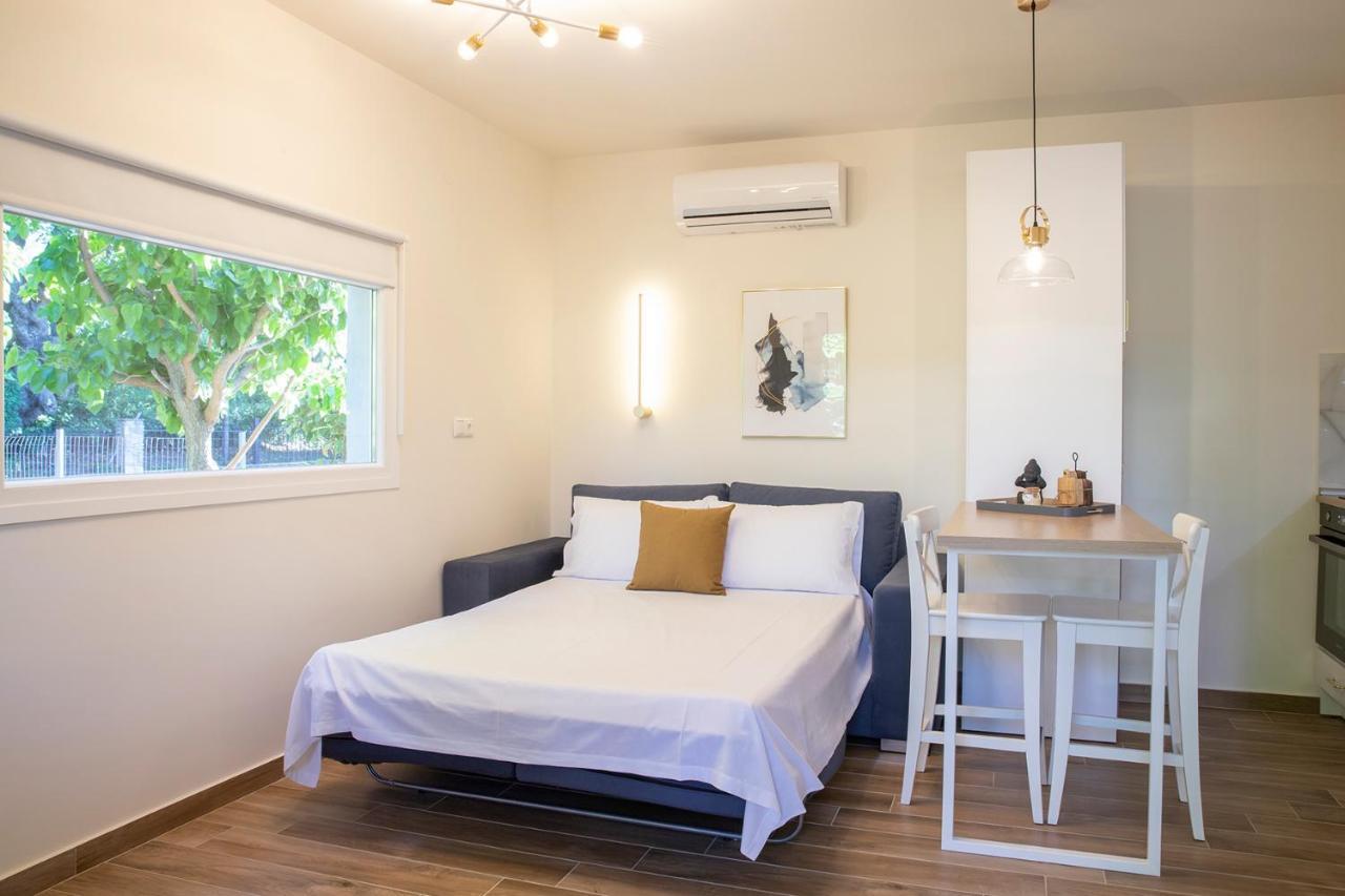 Ferienwohnung Elena Luxury Living Paralía Skotínis Exterior foto